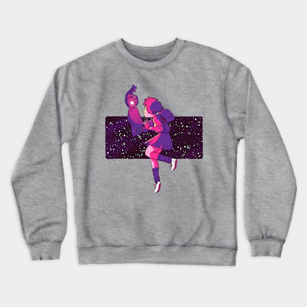 new_user:_identfied Crewneck Sweatshirt by milkbarista